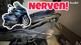 🔴Piaggio X10 350ccm - Verkleidung abbauen = Nervenzusammenbruch | Roller Verkleidung / Warum???