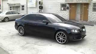 DUBSandTIRES.com 20 Inch Lorenzo WL-199 Black Wheels 2010 Audi A4 Review Rims Miami Ft Lauderdale