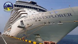 នាវាទេសចរណ៍ SEVEN SEAS EXPLORER dock on date 24Feb2023