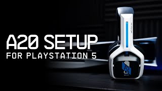 ASTRO A20 Wireless Gen 2 || PlayStation 5 Setup