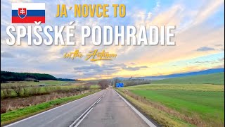 Driving in Slovakia 🇸🇰 from Jánovce to Spišské Podhradie in November 2023.