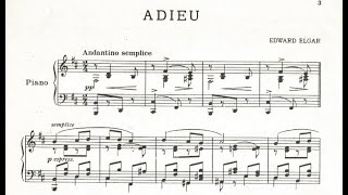 Edward Elgar - Adieu (Pettinger)