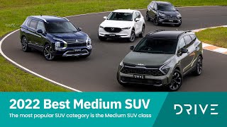 2022 Best Medium SUV | Sportage v RAV4 v Outlander v CX-5 | Drive.com.au DCOTY