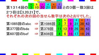 ロト６完全分析からの第1315回予想