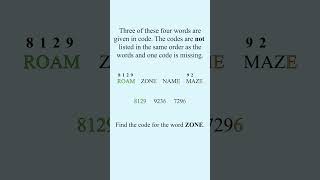 Can You Crack This Word Code in 30 Seconds? #shorts #educationalshorts