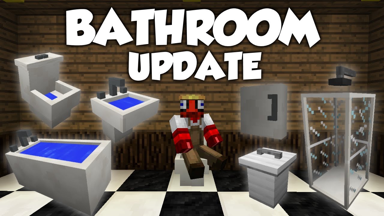 MrCrayfish's Furniture Mod Showcase: Bathroom Update! - YouTube