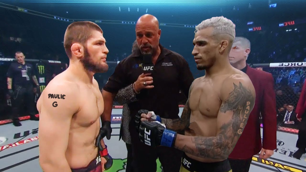 Khabib Straight Up TRASHES Charles Oliveira And His Career In Statement ...