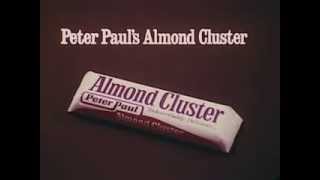 Vintage Old 1970's Peter Paul Candy Almond Cluster Candy Bar Commercial