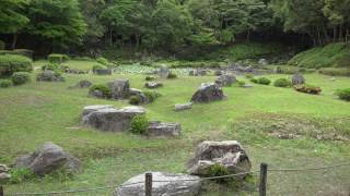 山口・雪舟の庭を4Kビデオで撮影