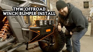 How to install TMW Offroad Winch Bumper on Polaris Turbo S