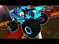 Intense MONSTER JAM Monster Truck Racing & Freestyle! - BeamNG Multiplayer Mod Gameplay