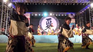 能登國湧浦七士さん (受賞演舞)　第14回よさこい富山 2012