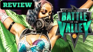 MonsterCast- NJPW Battle in the Valley Review!