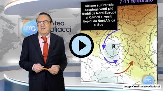 METEO  fino metà febbraio: Nevosa sorpresa in vista?