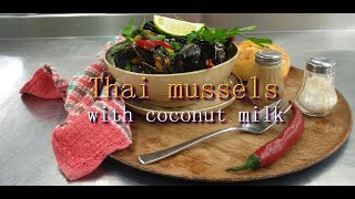 Thai mussels with coconut milk recipe