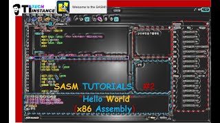 Your First Program in Assembly | SASM (AT&T Syntax) | GNU Assembler | SASM tutorial 2
