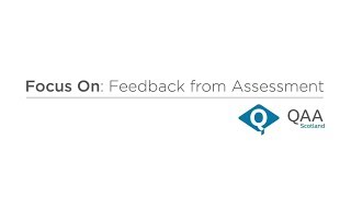 Using technology for assessment feedback