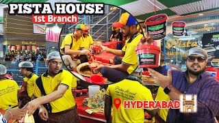 💥World's No1 Haleem Pista House -1st Branch \u0026 Factory Visit|Daily 8000 Plates Sales #hyderabad