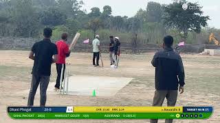 Rawaldhi B vs Dhani Phogat | Birohar Cricket Tournament (Round One) | Live - Jhajjar Birohar