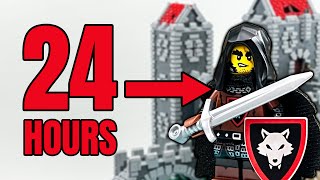 Can I Build The Ultimate LEGO Wolfpack Castle in 24 Hours?!