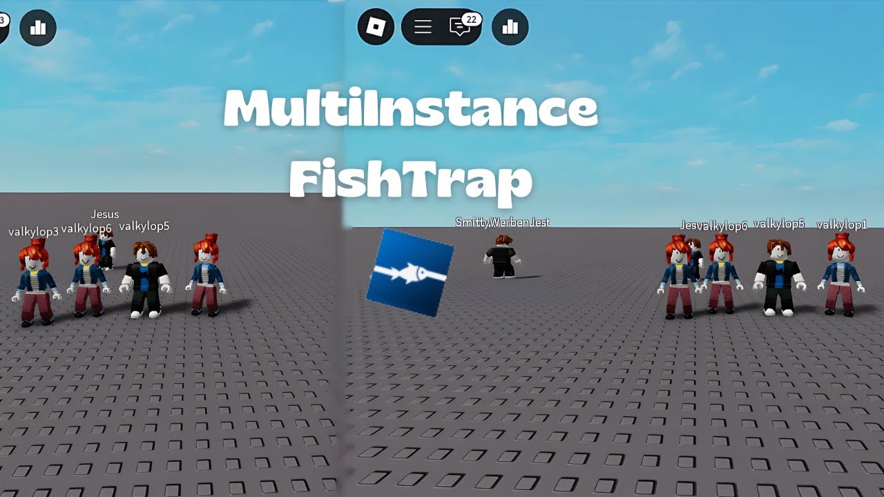 Multi Instance Roblox On A Pc Fishtrap Youtube