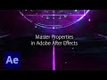 Master Properties in After Effects (15.1) | Adobe Creative Cloud
