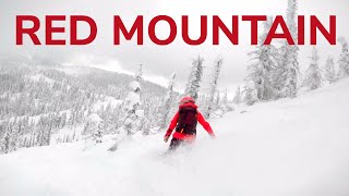 Explore RED Mountain Ski Resort On A Powder Day