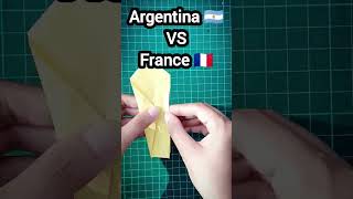 Origami FIFA World Cup 2022 #shorts #viral #craft