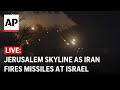 LIVE: Jerusalem skyline as Iran fires missiles at Israel