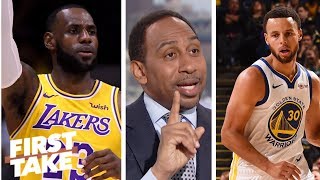 Stephen A. standing by LeBron, Lakers making Western Conference finals | First Take | ESPN