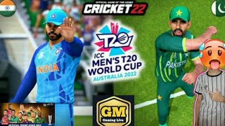 Pakistan vs India Match T20 World Cup 2022 || Cricket 19 Gameplay ||#t20worldcup2022 #cricket19