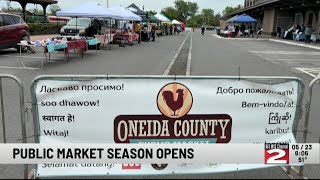 Utica's Oneida County Public Market Kicks Off Summer Season