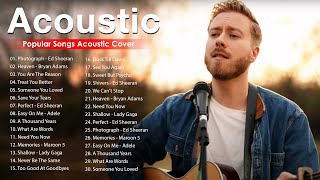 Acoustic Popular Songs Cover - Top Acoustic Songs 2024 Collection - Best Guitar