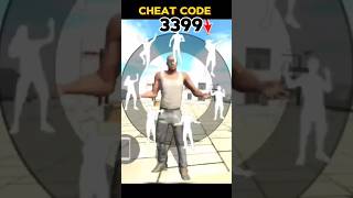 Emote Cheat Code in Indian bike driving 3d #emotecheatcode #indianbikedriving3d #shorts #gta