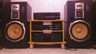 Sansui S-950  3 Ways 12 inch driver sound test