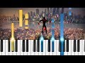 Post Malone, Swae Lee - Sunflower (Spider-Man: Into the Spider-Verse) - Piano Tutorial