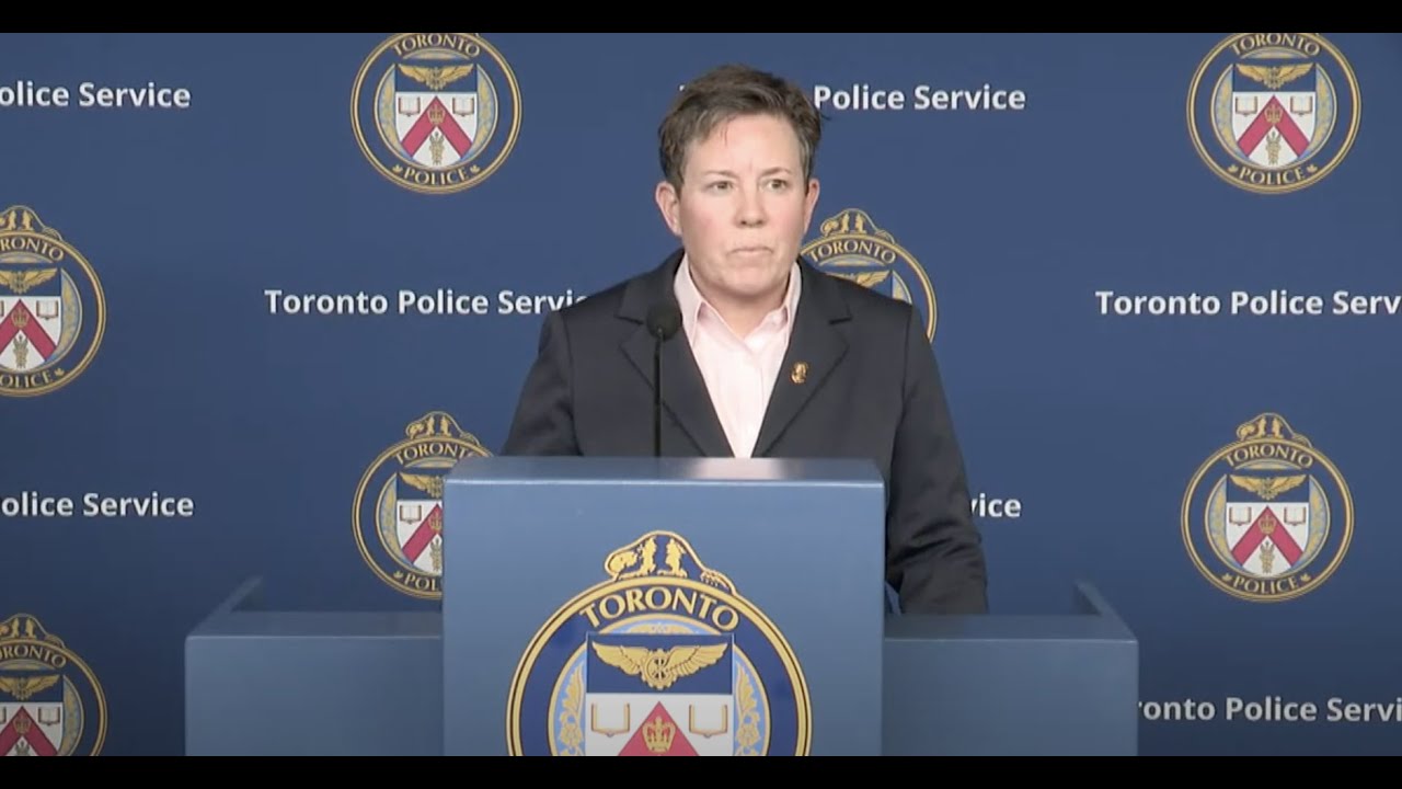 Torontopolice News Conference Project Maverick Wednesday November
