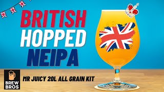 DO BRITISH HOPS MAKE A GOOD NEIPA?! | BREWBROS MR JUICY | GRAIN TO GLASS | KIT REVIEW | BEER REVIEW