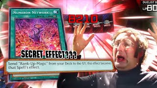 The rarest effect of Numeron Network has been used. Yugioh Master Duel