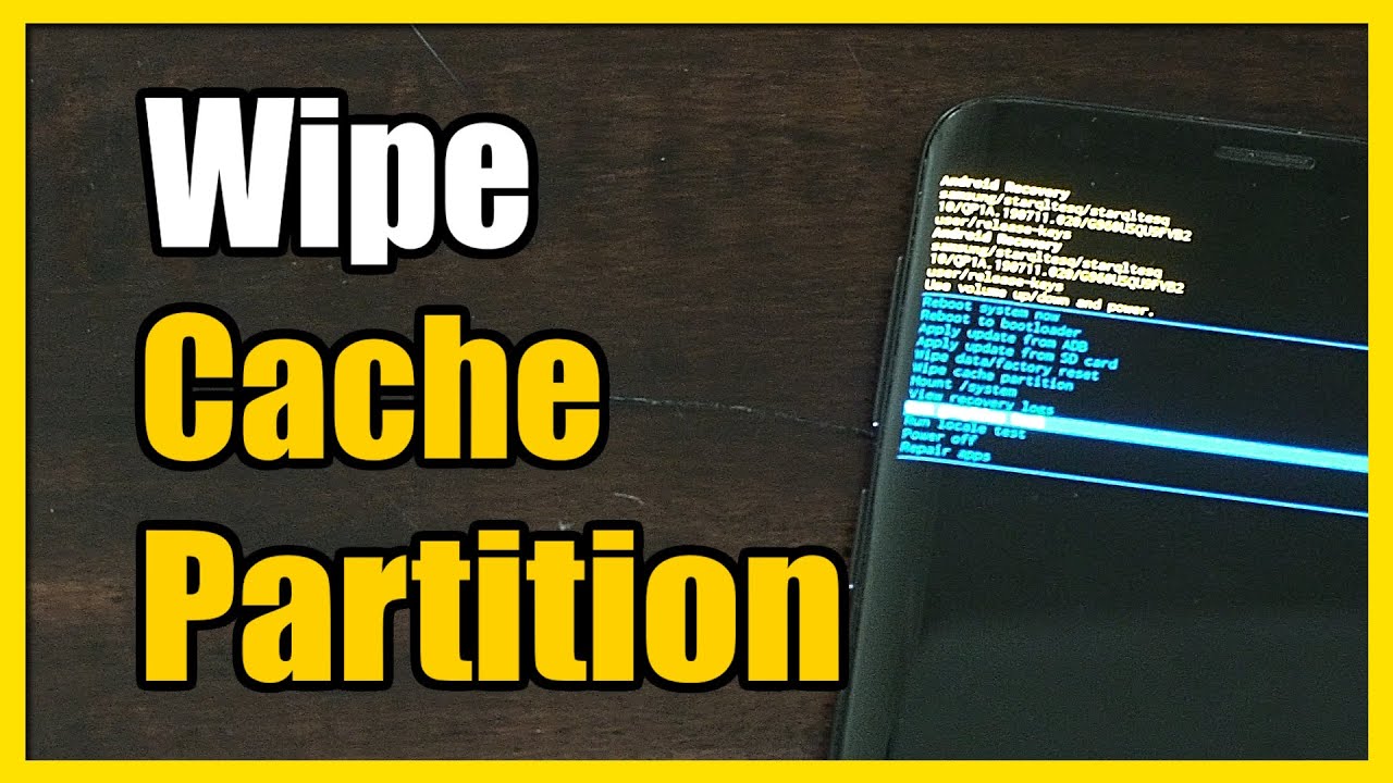 How To Wipe Cache Partition On Android Phone & Fix Problems (Samsung ...