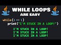 Learn Java while loops in 12 minutes! ♾️
