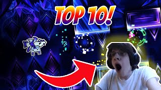 Every Reaction to VERIFYING the TOP 10 Hardest Levels!!!