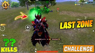 😱 OMG !! THIS GOD LEVEL ENEMY KNOCKED ME IN THE LAST ZONE & CHALLENGE ME & BLOODRAVEN X-SUIT IN BGMI