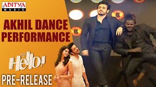 Akhil Dance Performance @ HELLO! Movie Pre Release Event  | Akhil Akkineni, Kalyani Priyadarshan