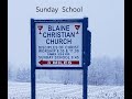 Blaine Sunday School 1-23-2022