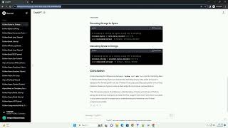 python bytes vs string