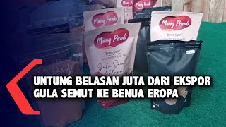 Untung Belasan Juta Dari Ekspor Gula Semut Ke Benua Eropa