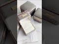 grey jewelry box customization boxing giftbox jewellery jewelry unboxing