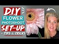 How To Set Up Your INDOOR Flower Shoot + TIPS & TRICKS