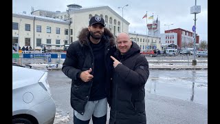 Jeffery Taylor arrives in Lithuania